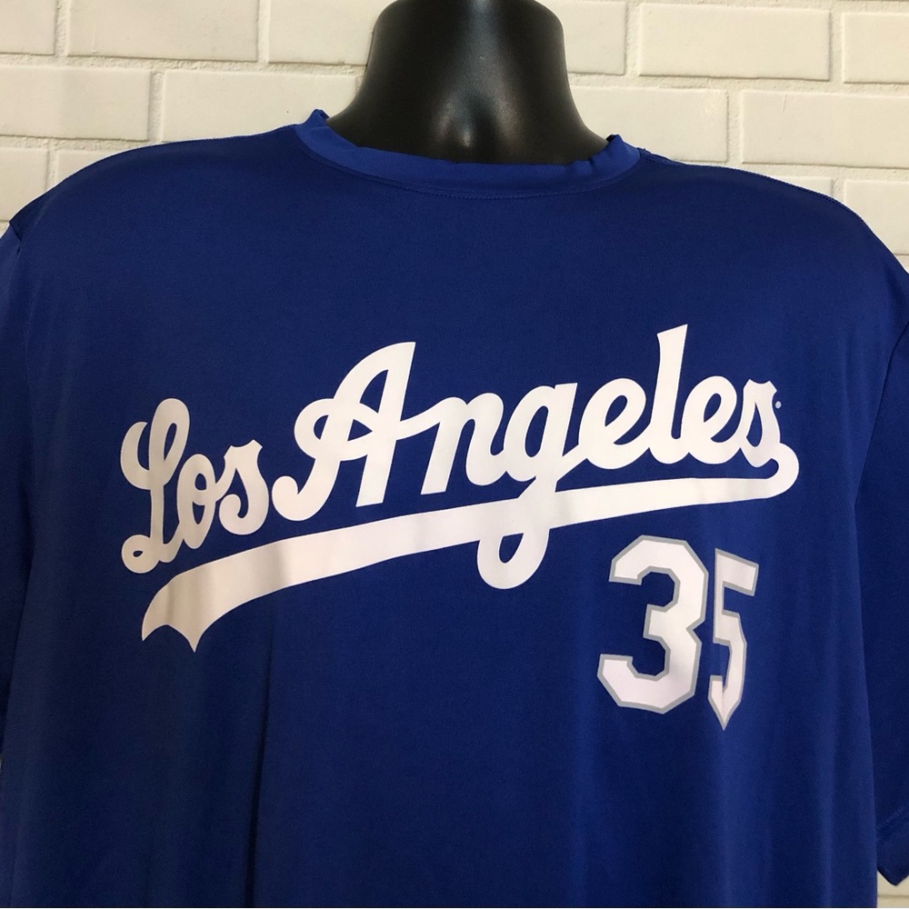 Cody Bellinger #35 Los Angeles Dodgers TX3 Cool Blue MLB Baseball Shirt Jersey - Picture 3 of 10